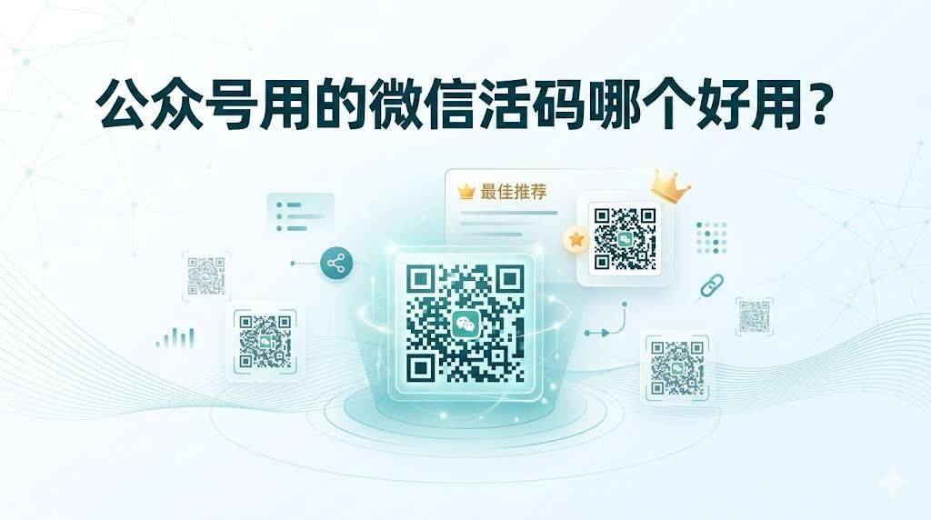 公众号用的微信活码哪个好用?